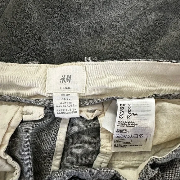 H&M Gray Men's Shorts - Picture 3 of 4